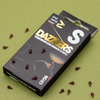 OMC Dazzlers Worm Brown Long Distance Hookbead